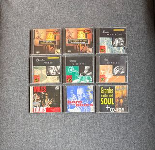 Lote de cds: Grandes exitos del jazz