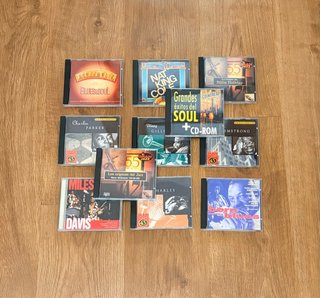 Lote de cds: Grandes exitos del jazz
