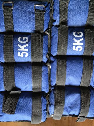 Tobilleras  - 2.5kg cada una ( 5kg el par)