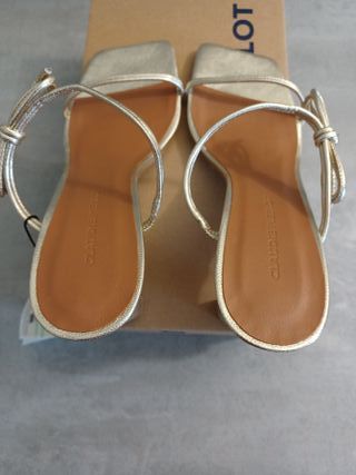 CLAUDIE PIERLOT - Mules talla 39 plantilla 25.5cm