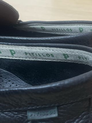 Zapatos pitillos para caballero