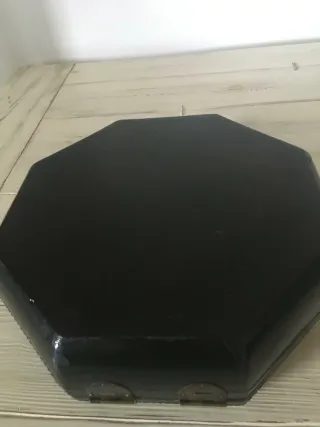 Caja joyero octogonal con símbolo chino