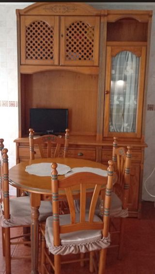 Mueble comedor Aracena con mesa y 4 sillas