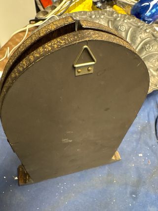 Icona Antica religiosa  sacra in legno dorato.