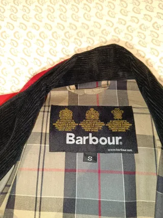 Chaqueta Barbour Roja