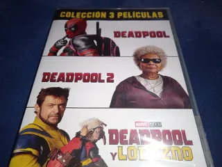 guardianes y deadpool dvd pack