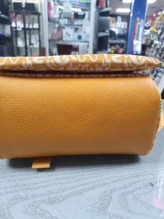 Mochila Cabaia Naranja y Beige