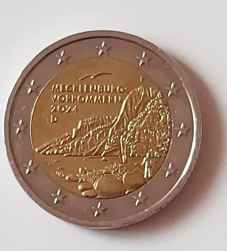 Moneda 2€ Conmemorativa Alemania Mecklenburg