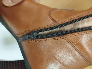 Botines de piel Mustang marrones