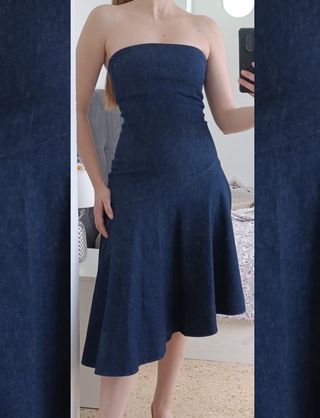 Vestido midi de ZARA. Nuevo sin estrenar y con eti