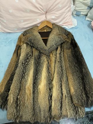 Abrigo De Piel de Zorro