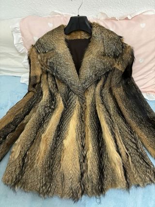 Abrigo De Piel de Zorro