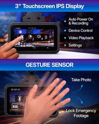 Dash CAM TrendVision TDR-725 Real 4K