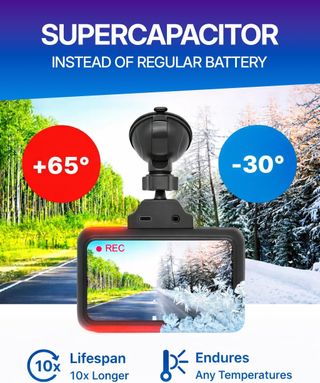 Dash CAM TrendVision TDR-725 Real 4K