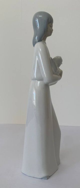 Figura Miquel Requena Porcelanas - Niña con Gato