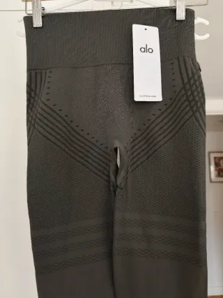 Leggings deportivos Alo Yoga - gris oscuro nuevos