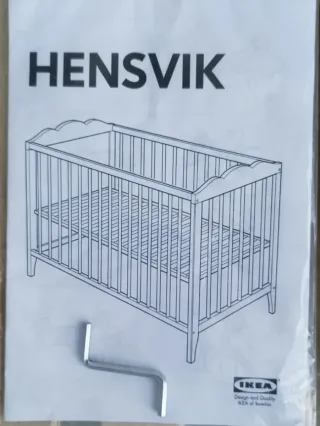 Cuna Hensvic de ikea