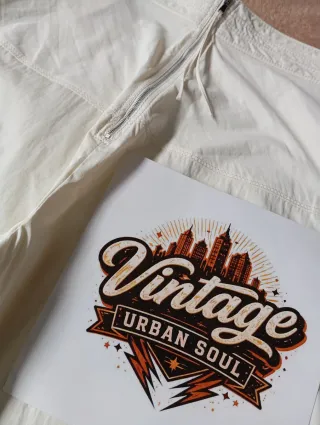 Zara Wide Leg Pants White Vintage Style