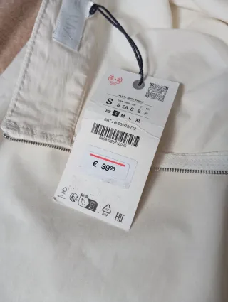 Zara Wide Leg Pants White Vintage Style