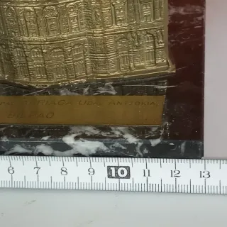 Escultura del Teatro Arriaga de Bilbao