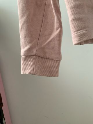 Jersey rosa con palabras en francés