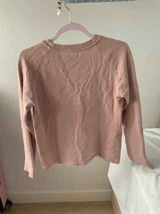 Jersey rosa con palabras en francés