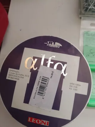 Accesorios pesca mar