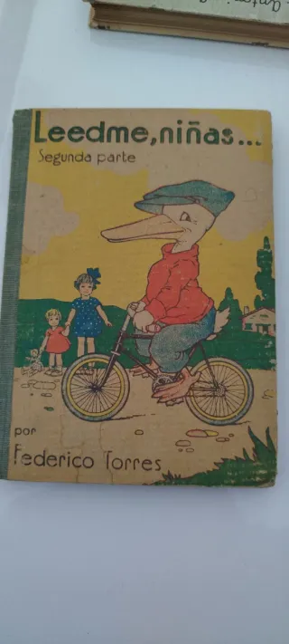 Libro escolar vintage