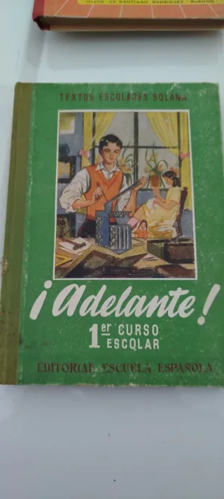 Libro escolar vintage