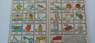 Libro escolar vintage