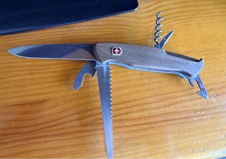 Cuchillo Navaja Suiza Victorinox Ranger Wood 55