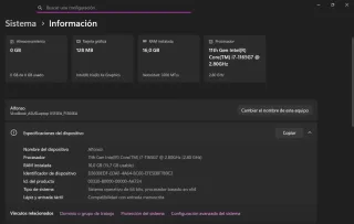 Portátil Asus Vivobook 15.6" i7 16GB RAM 512GB SSD