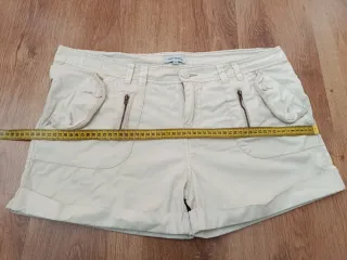 Pantalón corto blanco mujer talla L New Saks