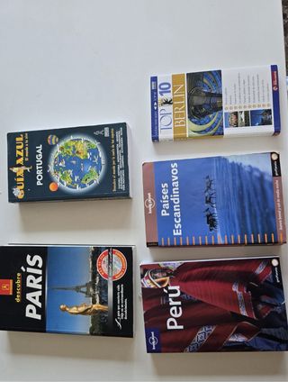 Libros, guías de viaje