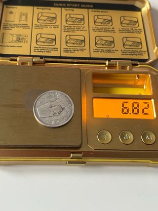 Moneda plata 5 piastras Egipto año 1937