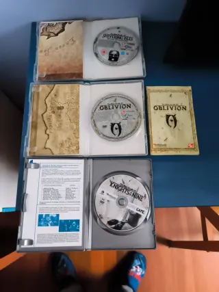 Juego pc Oblivion+Shivering isles+knights of nine