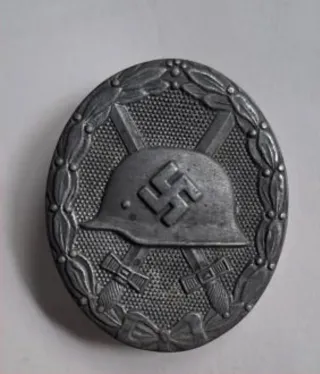 Placa de herido en plata wehrmacht