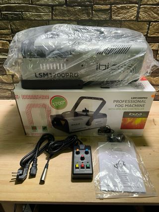 Máquina de Humo Ibiza LSM1200PRO 1200W