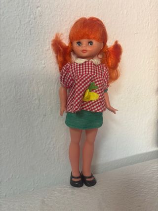 Muñeca Leslie Pelo Naranja