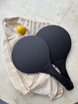 Palas de playa Google Pixel + Pelota