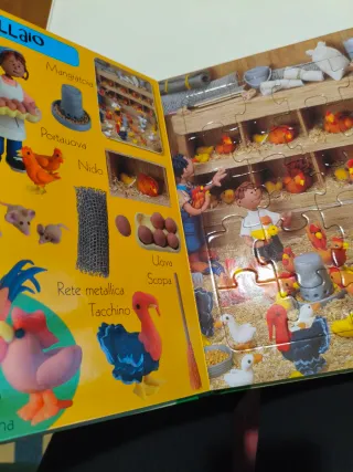 Libro puzzle La Fattoria