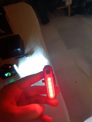 Pack 2 luces LED bicicleta.