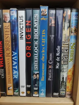 Películas DVD variadas.