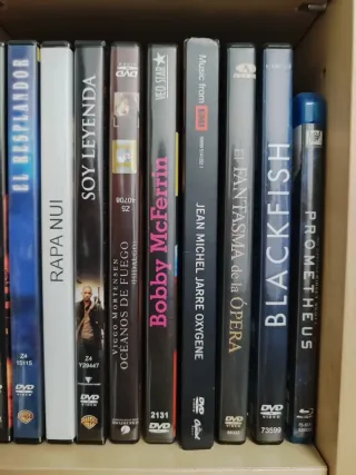 Películas DVD variadas.
