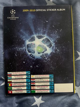 Album Champions League 2009-2010 Completado 100%