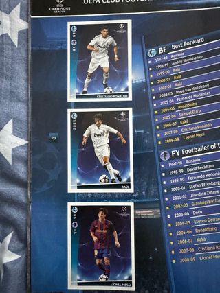 Album Champions League 2009-2010 Completado 100%