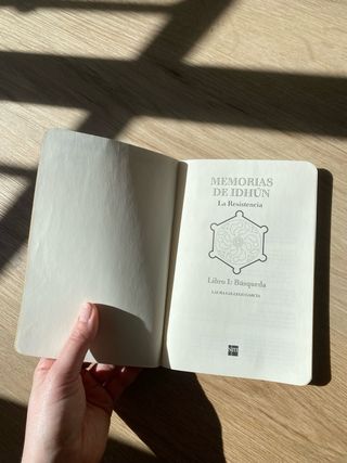 Libro Memorias de Idhún