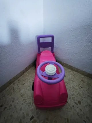 Correpasillos rosa para niña