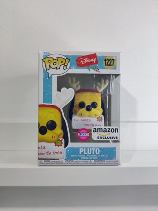 Funko Pop Pluto 1227 Flocked Amazon Exclusive