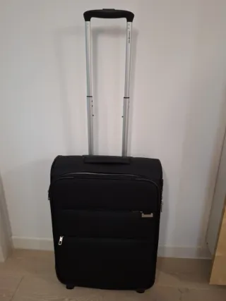 Trolley nero in tessuto Samsonite citybeat 2 ruote